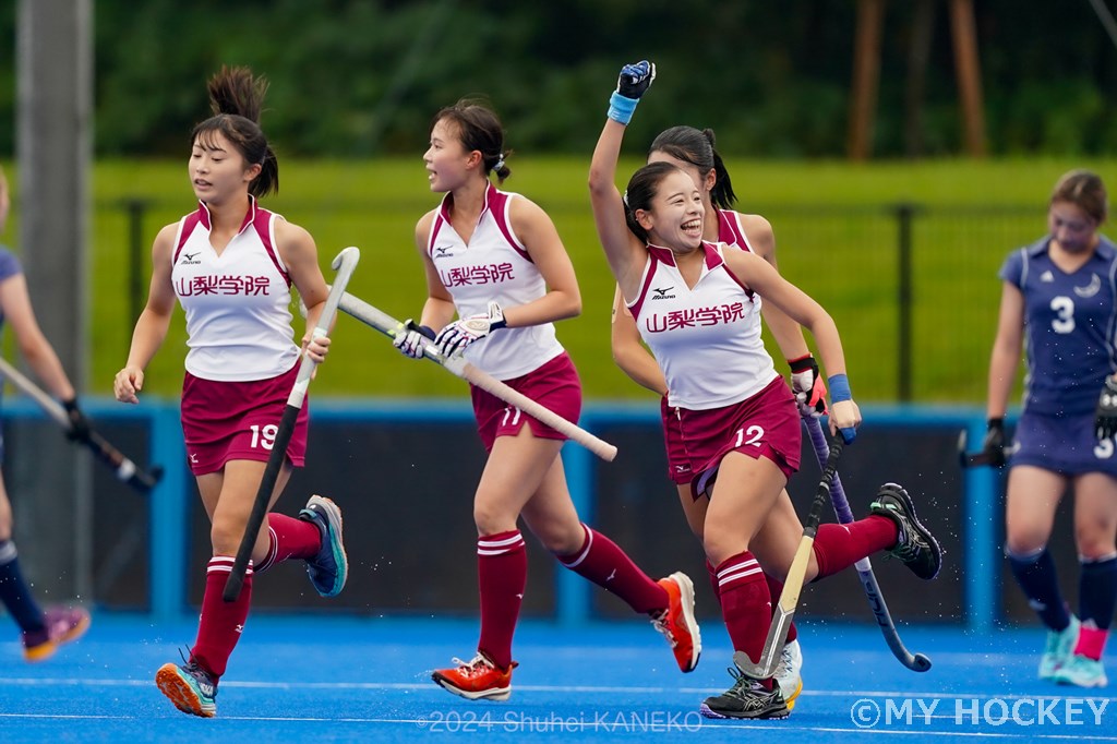 【女子準々決勝】昨年度ベスト４の山梨学院大、東海学院大が準決勝進出／全日本学生ホッケー選手権大会（インカレ） ｜ マイホッケー（MY  HOCKEY）｜ホッケー専門メディア