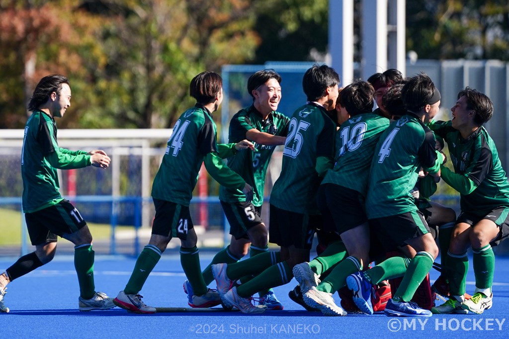 男子3位決定戦】東京農業大が駿河台大をシュートアウト戦で制し3位