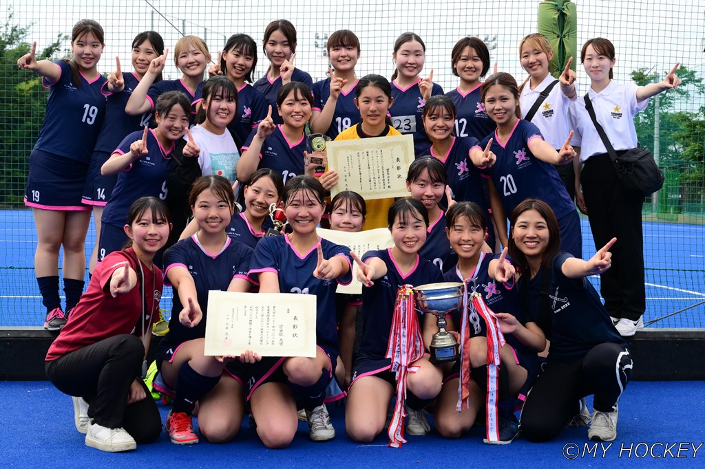 女子2部学習院大が上智大との接戦を制し優勝／関東学生ホッケー