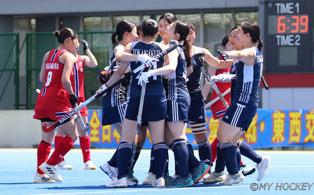 女子3位決定戦】東海学院大が天理大との熱戦を制し3位／全日本大学